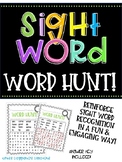 Sight Word Word Search - Word Hunt