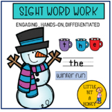 Sight Word Work- Winter Fun