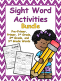 Sight Word Worksheets Bundle