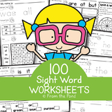 Sight Words Worksheets