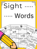 Sight Word Worksheets - Sight Word Practice