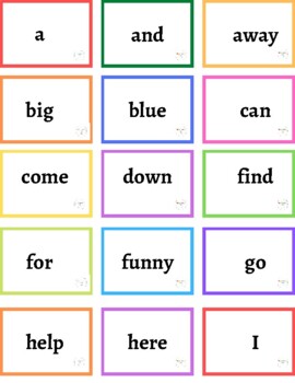 Sight Word Worksheets and Flashcards by Unabashed Kids Media | TPT