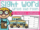 Sight Word Write the Year {12 months}