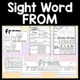 Sight Word FROM {2 Worksheets, 2 Books, and 4 Activities!}