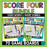 Sight Word and Short Vowel Partner Games BUNDLE