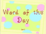 Sight Word of the Day - PowerPoint