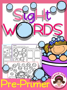 Sight Words Worksheets by Kindergarten Printables | TpT