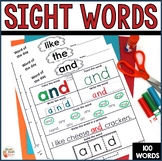 Sight Word Practice - High Frequency Words Worksheets - Ki