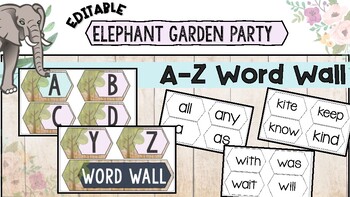 Preview of Sight Words | A-Z Word Wall | Heart Words | Jailbird Words | Common Words