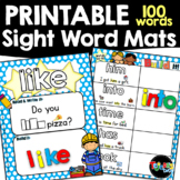 Sight Words  Activity Mats