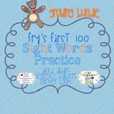 Fry's First 100 Sight Words Practice Activity Set ~ A Grow