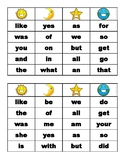 Sight Words Bingo - Game Set