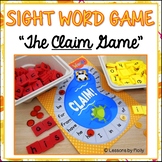 Sight Words Board Game Spelling Sight Words (Claim Game)