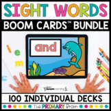 Sight Words Boom Cards | Digital Independent High Frequenc
