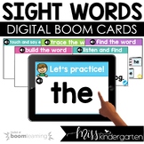 Sight Word Games Boom Cards™ First 100 Sight Words Bundle