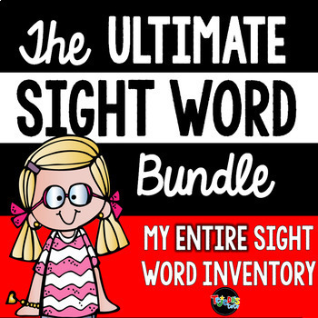 Preview of Sight Words Bundle- A Year-long Program!