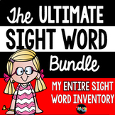 Sight Words Bundle- A Year-long Program!