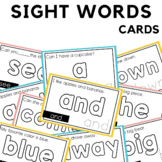 Sight Words Cards