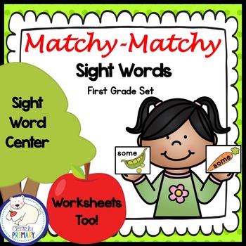 1st grade sight word center ideas