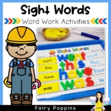 Sight Words Center (Magnetic Letters) | High Frequency Wor