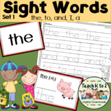 Sight Words Coloring Tracing Phrase Cards for K-1 Guided T