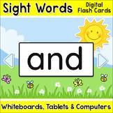 Sight Words Flash Cards for SmartBoards, iPads & Chromeboo