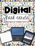 Sight Words | Digital Task Cards | Fry List Words 1-20