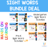 Sight Words Dolch Activity Mats