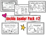 Sight Words Emergent Reading Books Pack #2!  5 Awesome Books!