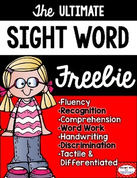 Preview of Sight Words FREE