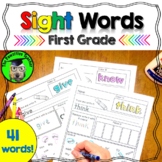 Sight Words First Grade | Dolch | Morning Work | High Freq