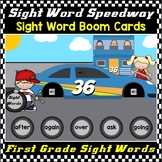 Sight Words First Grade Digital Boom Cards Racing Theme Di