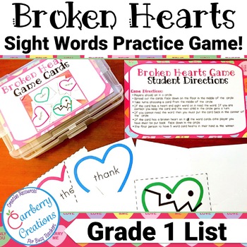 Preview of Sight Words Flashcards Game for First Grade