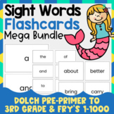 Sight Words Flashcards MEGA Bundle - Pre-Primer to 3rd Gra