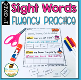 Sight Words Fluency Practice First Grade