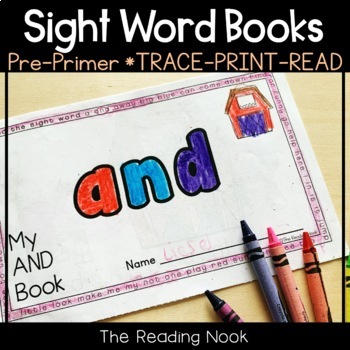 Preview of FREE Sight Word Book "AND" Emergent Reader