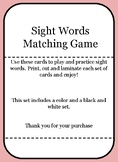 Sight Words Game Set 2