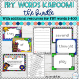 Sight Words Games and Resources: FRY Words KABOOM! Bundle