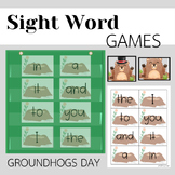 Sight Word Games | Sight Word Recognition | Groundhogs Day