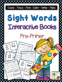 Sight Words Interactive Books Pre-Primer