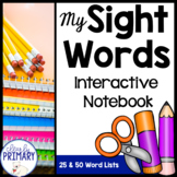 Sight Word Lists, 25 & 50 Sight Word Lists, Kindergarten F