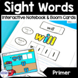 Sight Words Practice Activities & Boom Cards BUNDLE | Primer