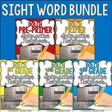 Sight Words Interactive Notebook Bundle