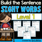 Sight Words Level 1 Build the Sentence Interactive Word Wo