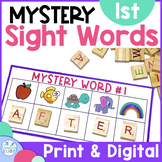 Sight Words Literacy Center | 1st Grade | Distance Learning | Print and Digital