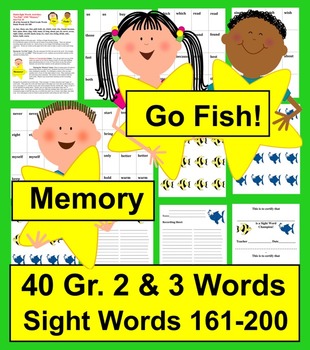 Fishing for Sight Words Recording Sheet by A Latte Love and Learning