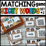 Sight Words Matching Center | Literacy Center Game Set 2