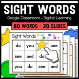 Sight Words Matching Grid Game | Google Classroom & Digita