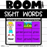 Sight Words Nouns Set 2 Mystery Picture Boom Cards™