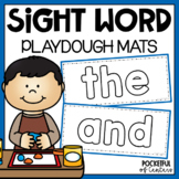 Sight Word Playdough Mats | Fine Motor Activities